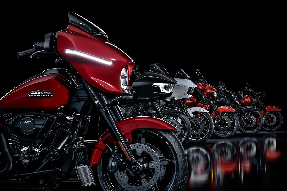 Harley Davidson model range for 2025