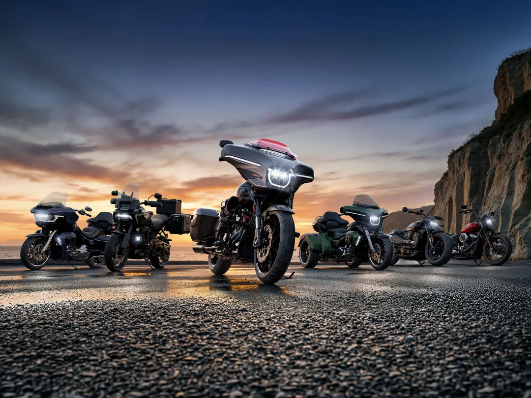 Harley Davidson model range for the year 2026