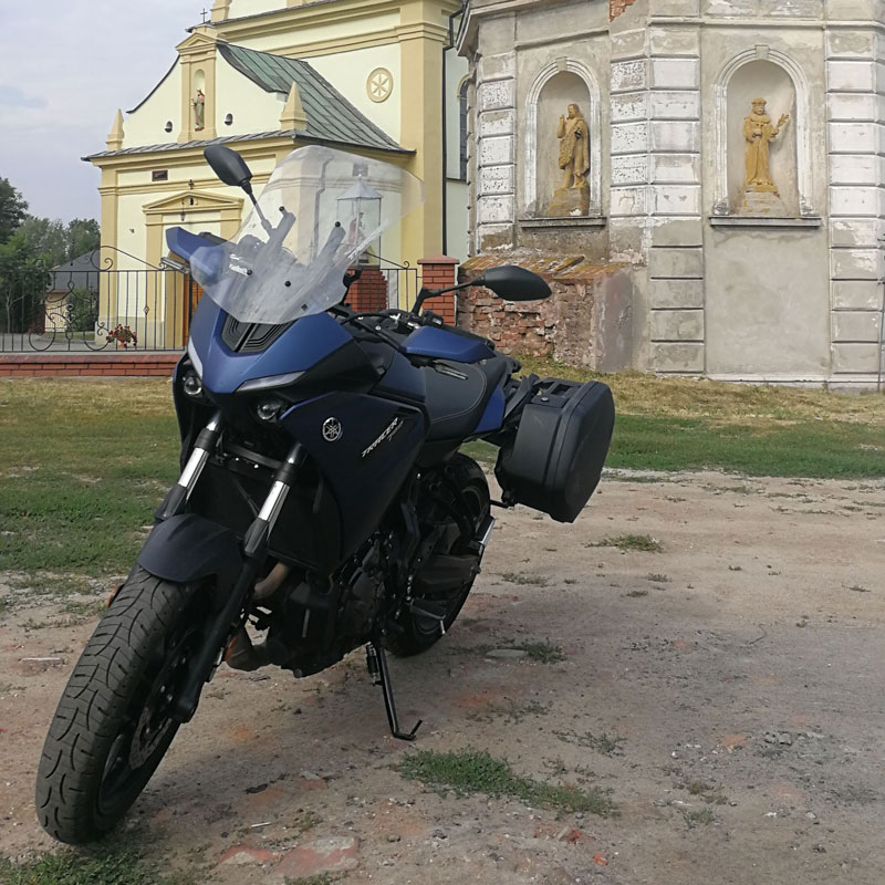 Yamaha Tracer 2022, przód