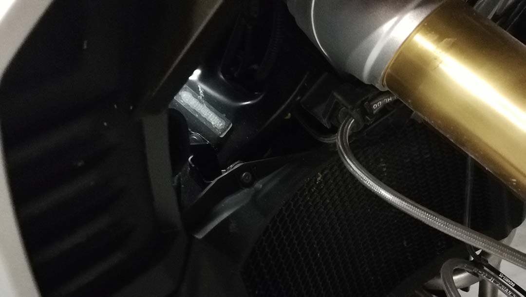 Where to find VIN on a motorcycle