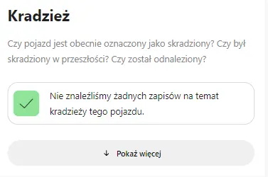 CarVertical report stolen vehicle databases