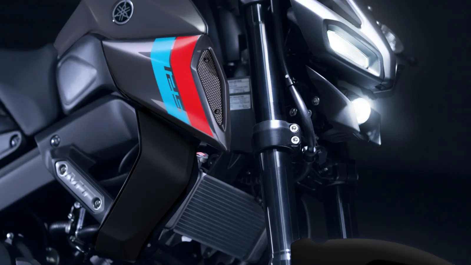 LED lights on Yamaha MT125