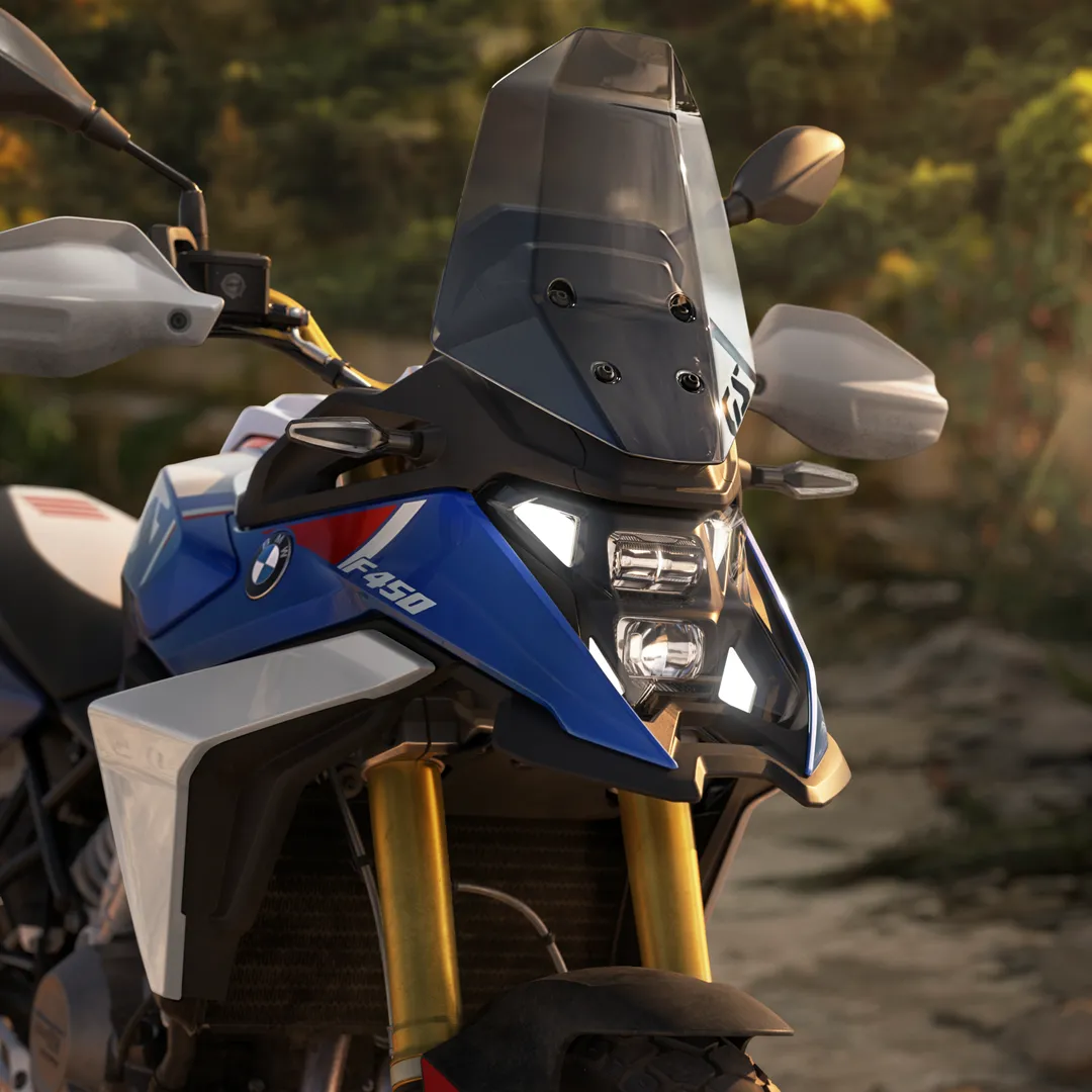 F 450 GS head light